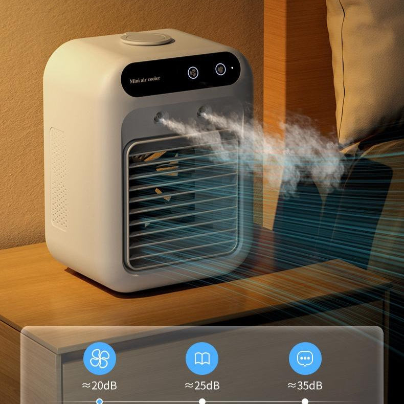 Portable USB Air Cooler Fan – Mini Water Cooling AC