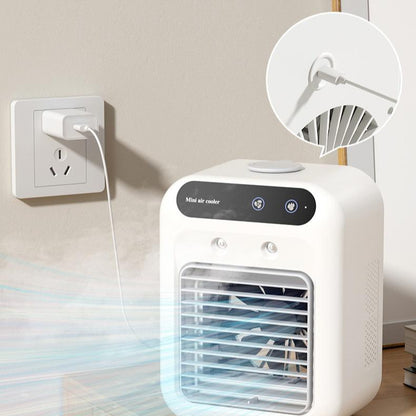 Portable USB Air Cooler Fan – Mini Water Cooling AC