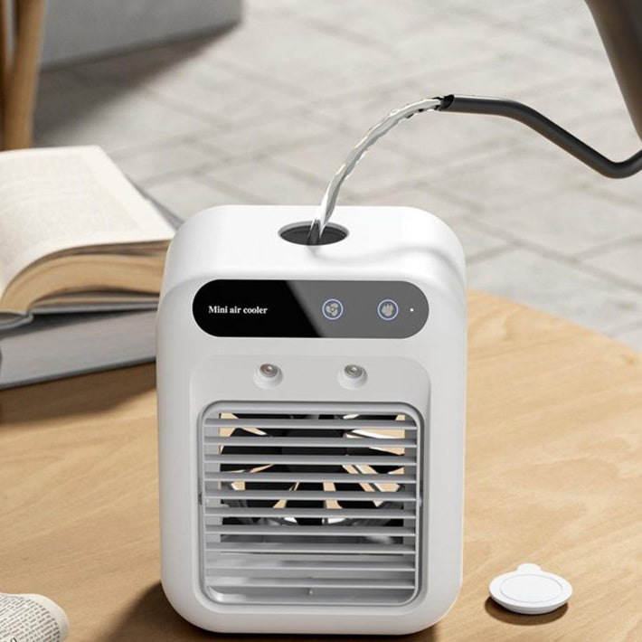 Portable USB Air Cooler Fan – Mini Water Cooling AC